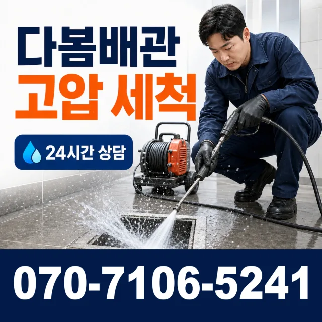 여수시 학동 배수구뚫기 상담 이미지 4